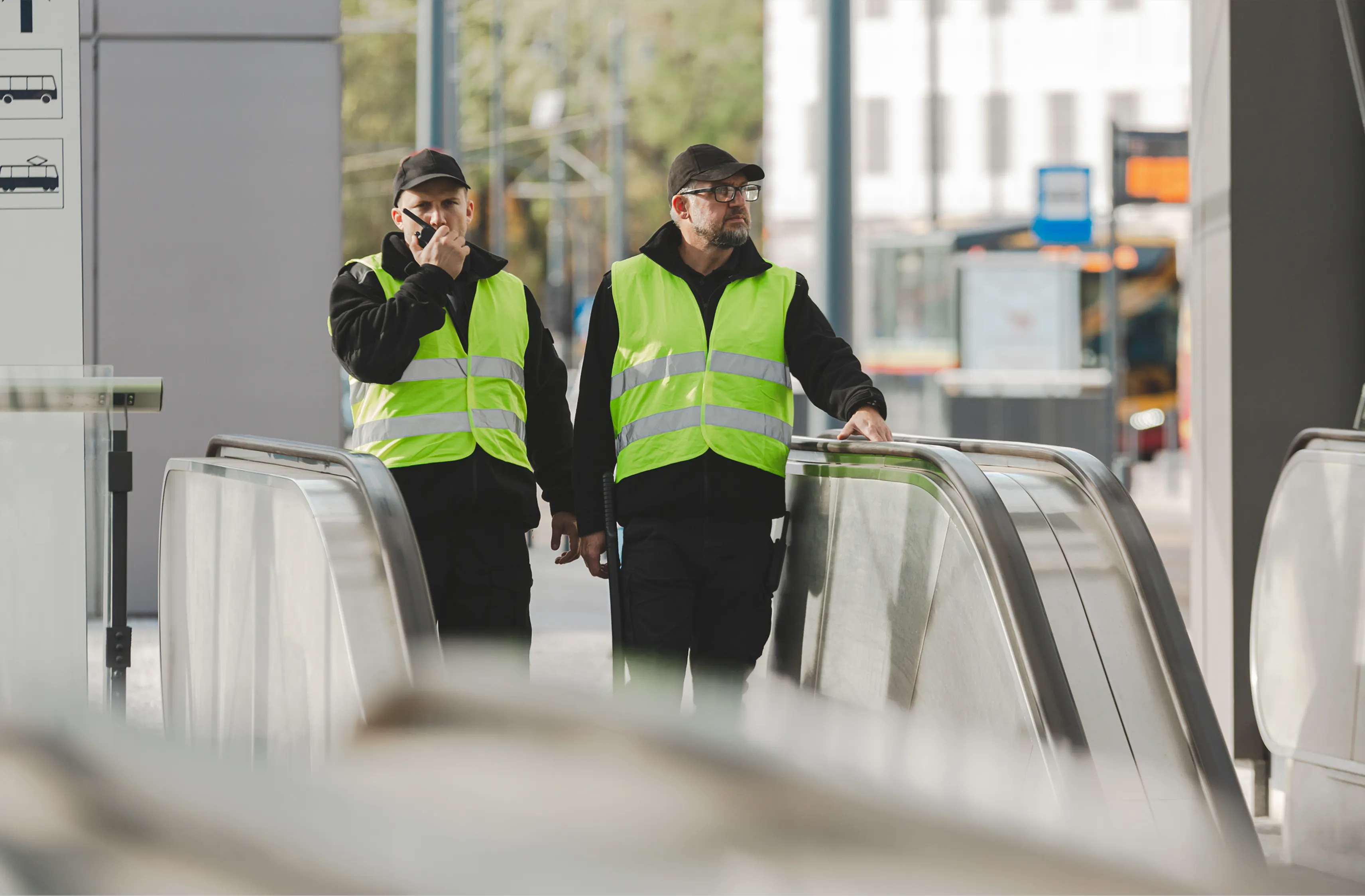 Officers on site