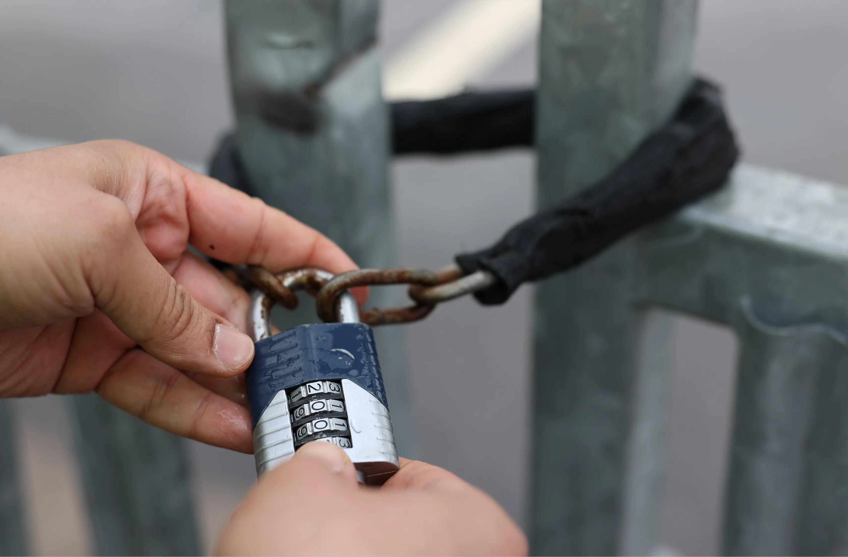Securing a site